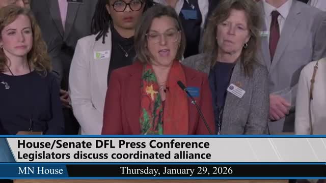 Lawmakers from 27 states rally in Minnesota, announce coordinated bills to limit federal immigration operations