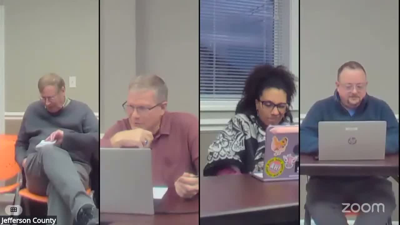 Jefferson County health commission approves minutes, elects vice chair and secretary