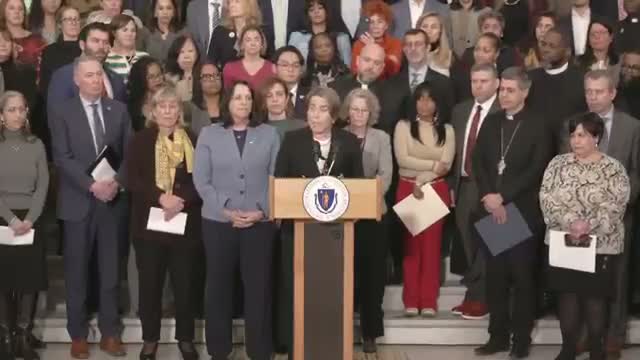 Massachusetts governor signs order and files bill to keep ICE out of schools, hospitals, houses of worship and courthouses