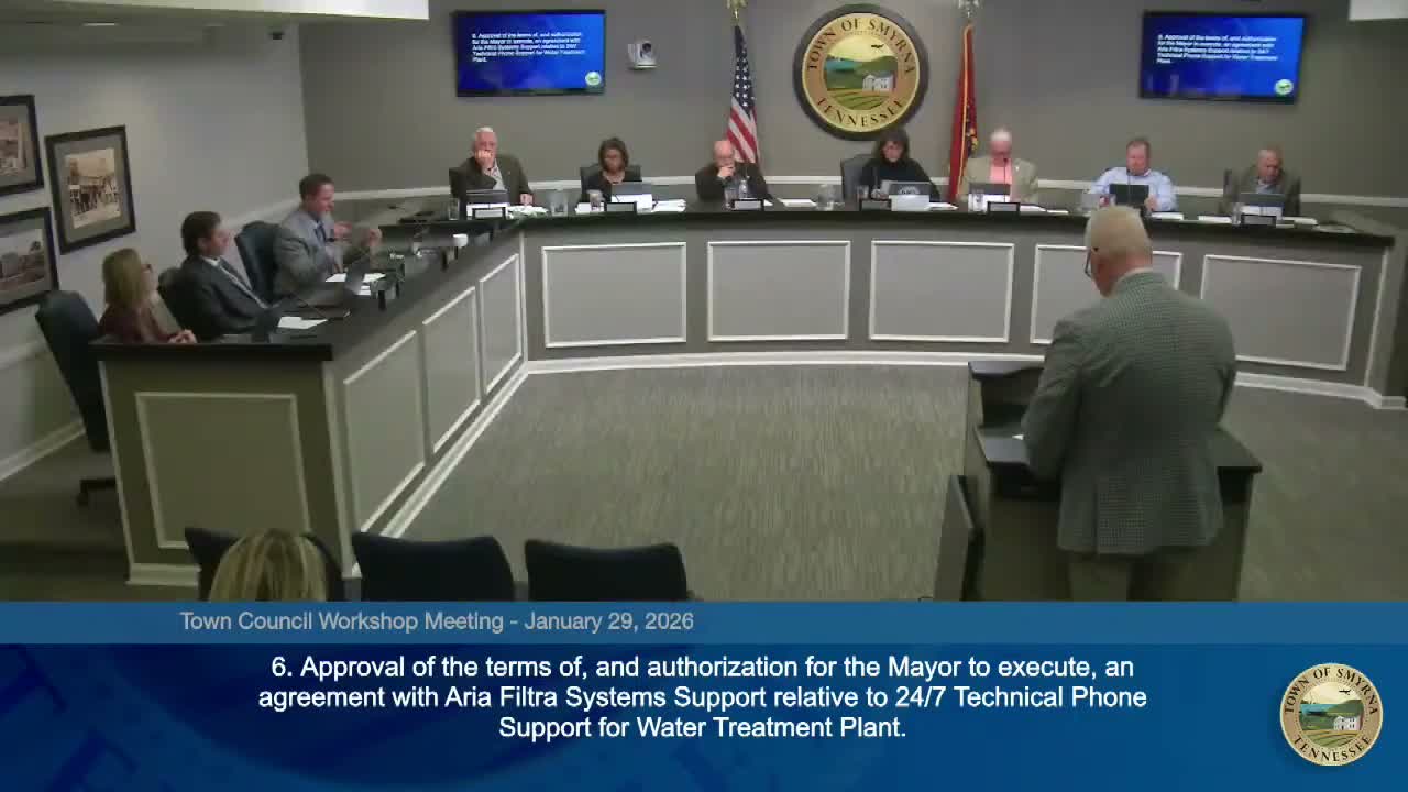 Smyrna seeks StarPoint, LaserFISH agreements to digitize and manage official records