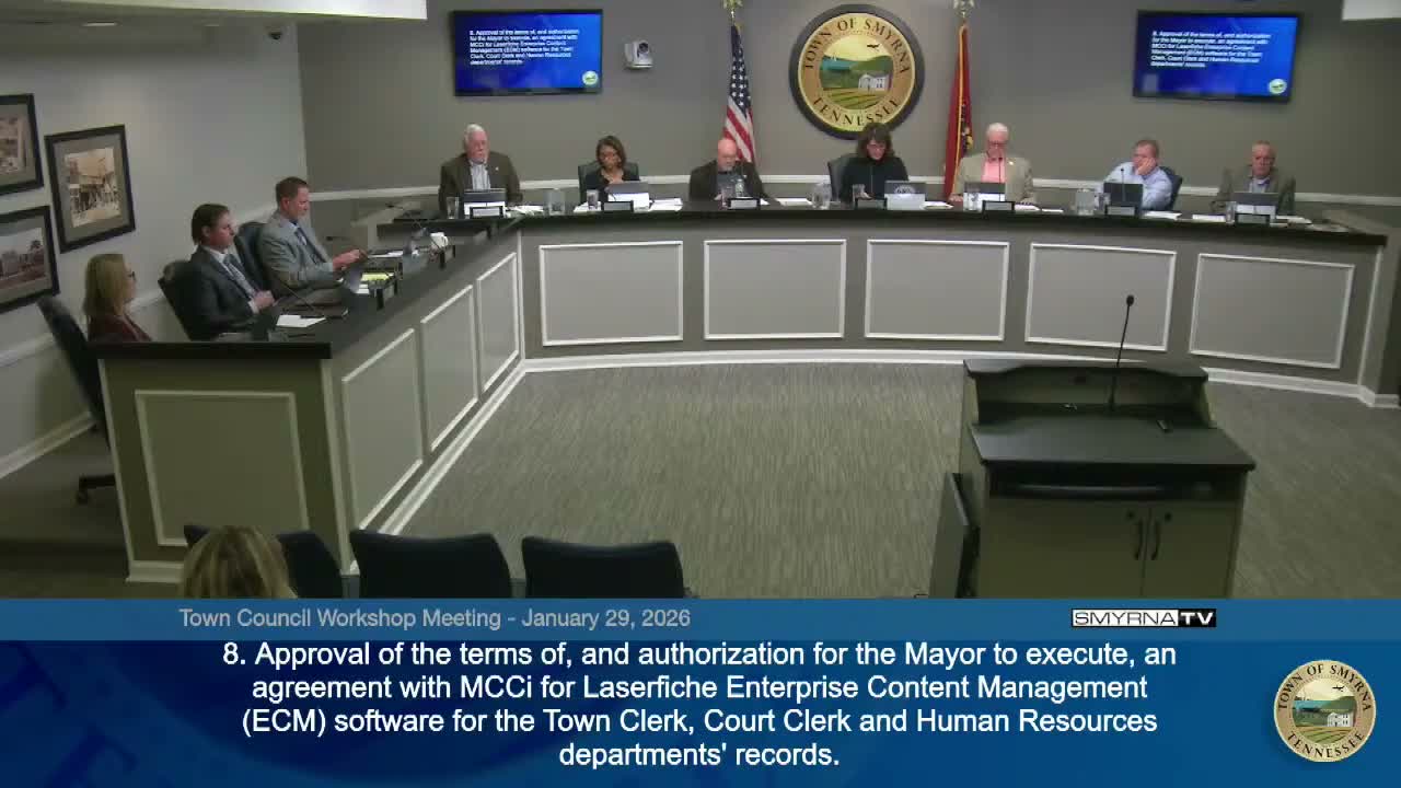 Smyrna staff recommend adopting 2024 building codes; April target discussed