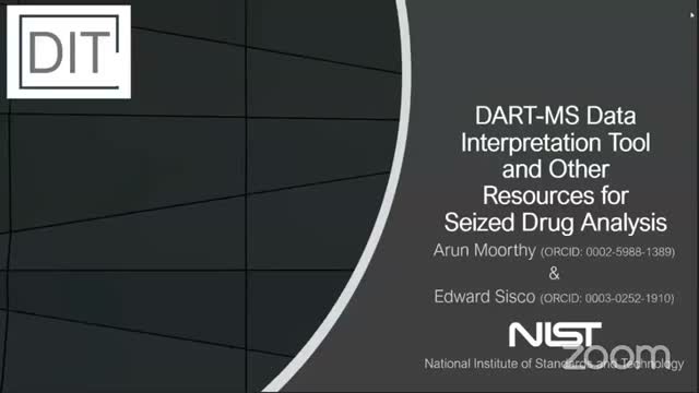 NIST releases DART MS Data Interpretation Tool and updated Dragonfly spectra library