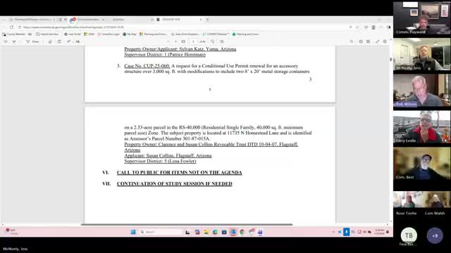 Planning commission approves Timberline accessory structure and limits timeline to paint and relocate shipping containers