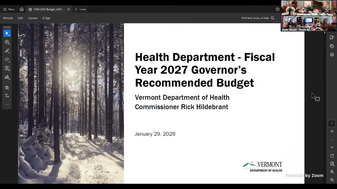 Vermont Health Department proposes cuts to tuition-assistance, AHEC grants and a pilot drug repository amid AHS shortfall