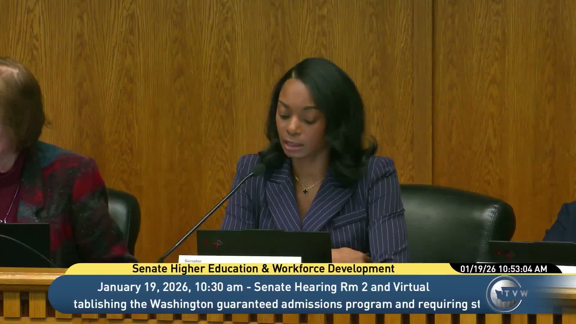 Committee hears technical changes for Workforce Education Investment oversight board