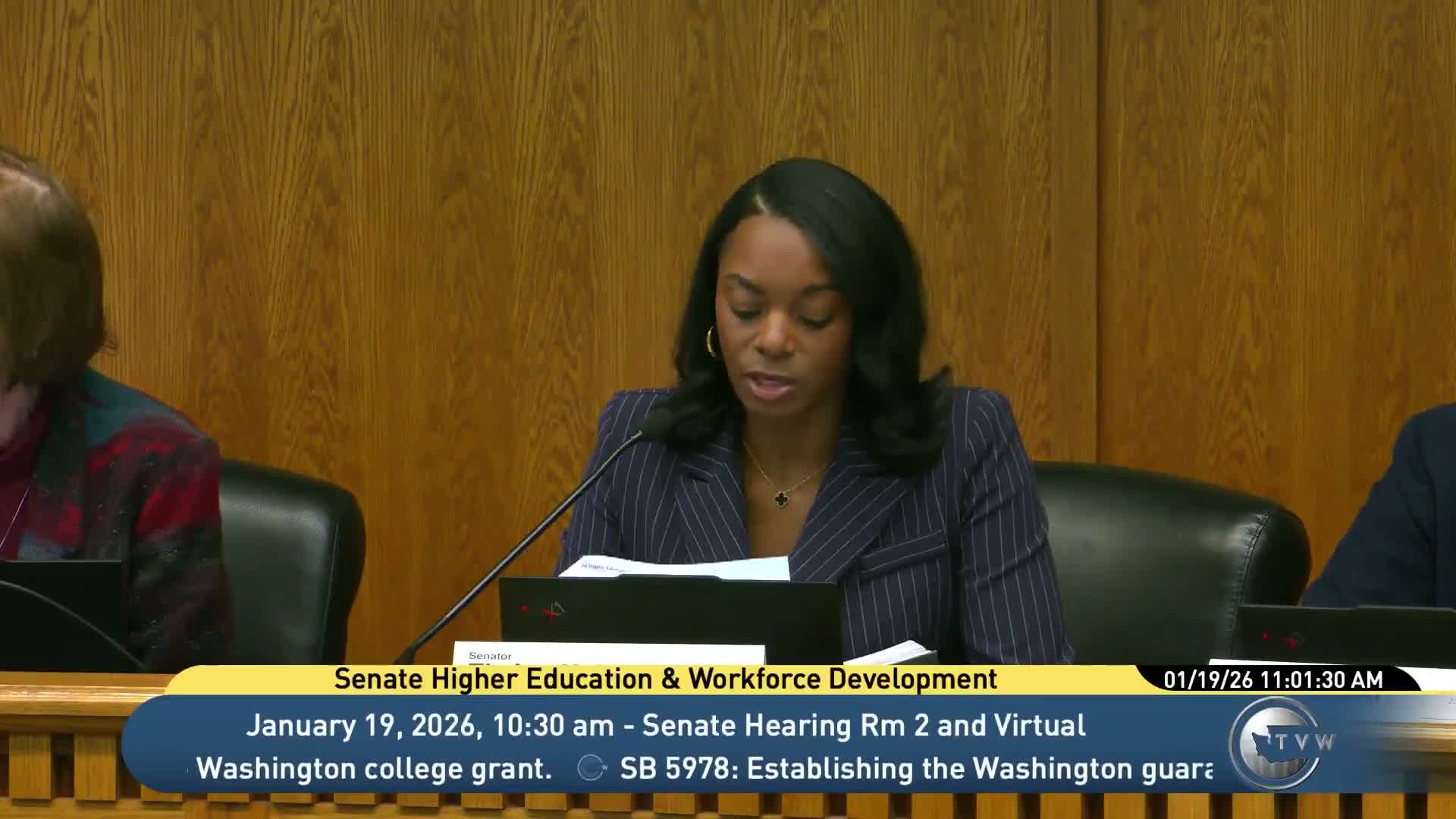 Bill would auto-qualify Passport to Careers participants for Washington College Grant