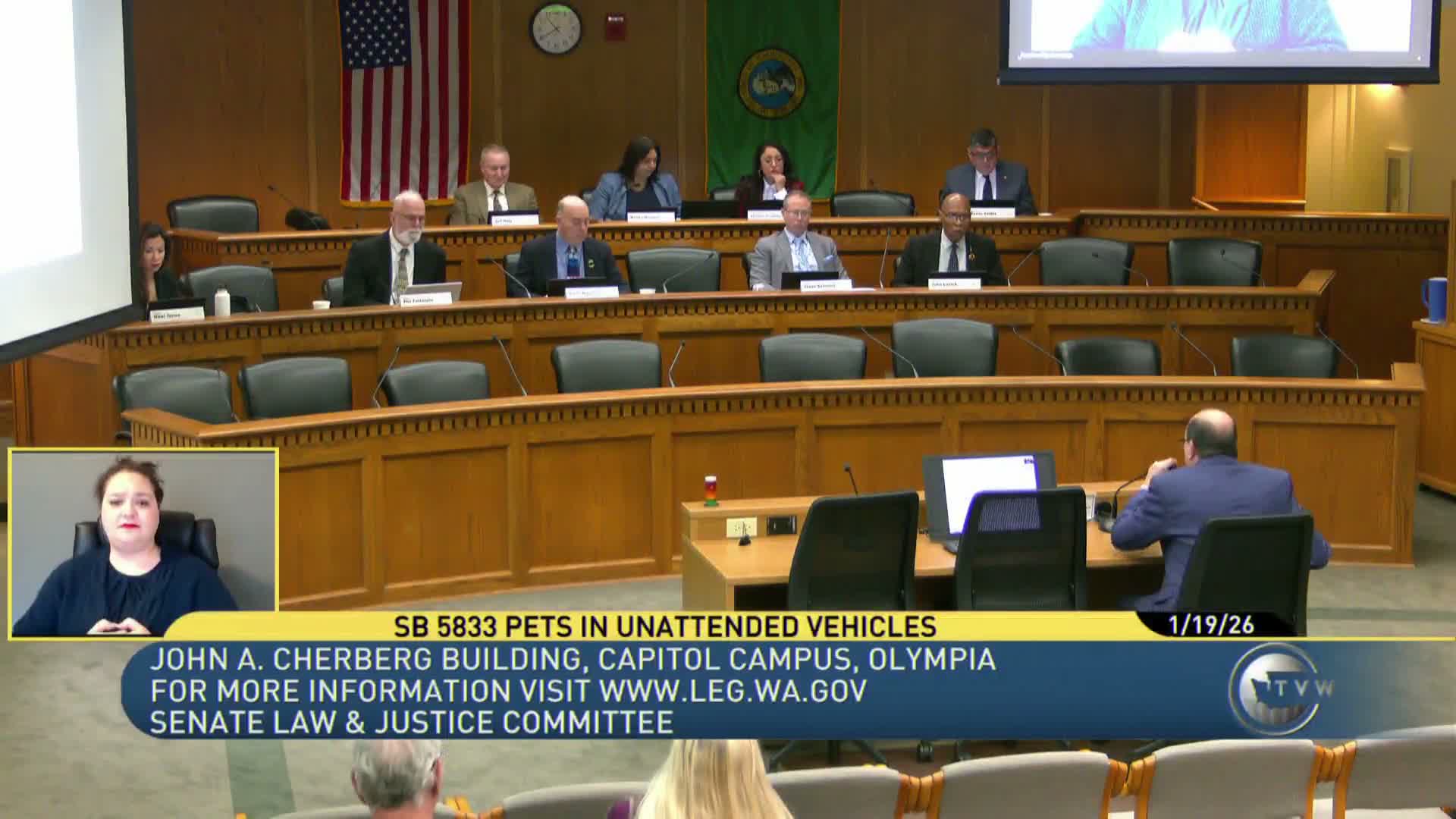 Committee weighs bill to allow engines to run briefly to protect pets