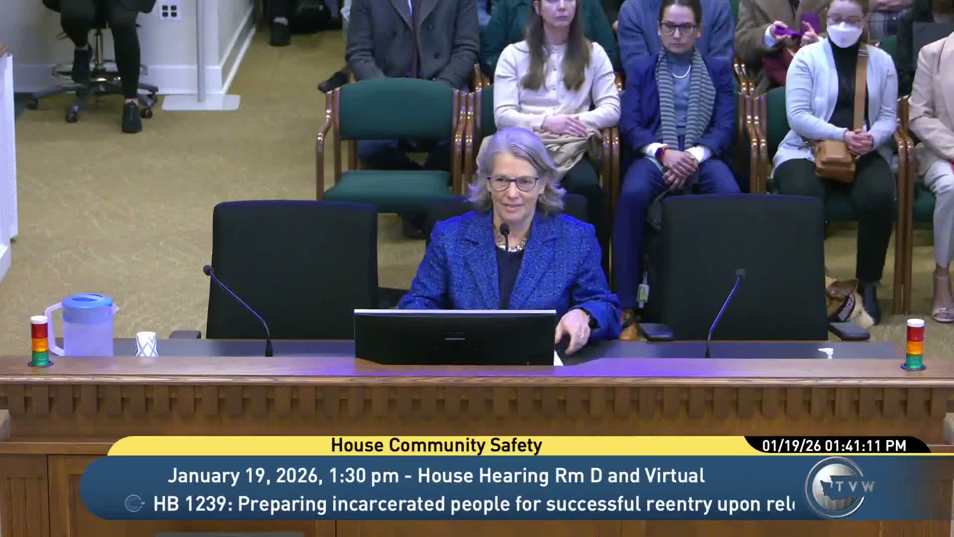 Substitute reentry bill would standardize earned release and fund pilot peer‑support program