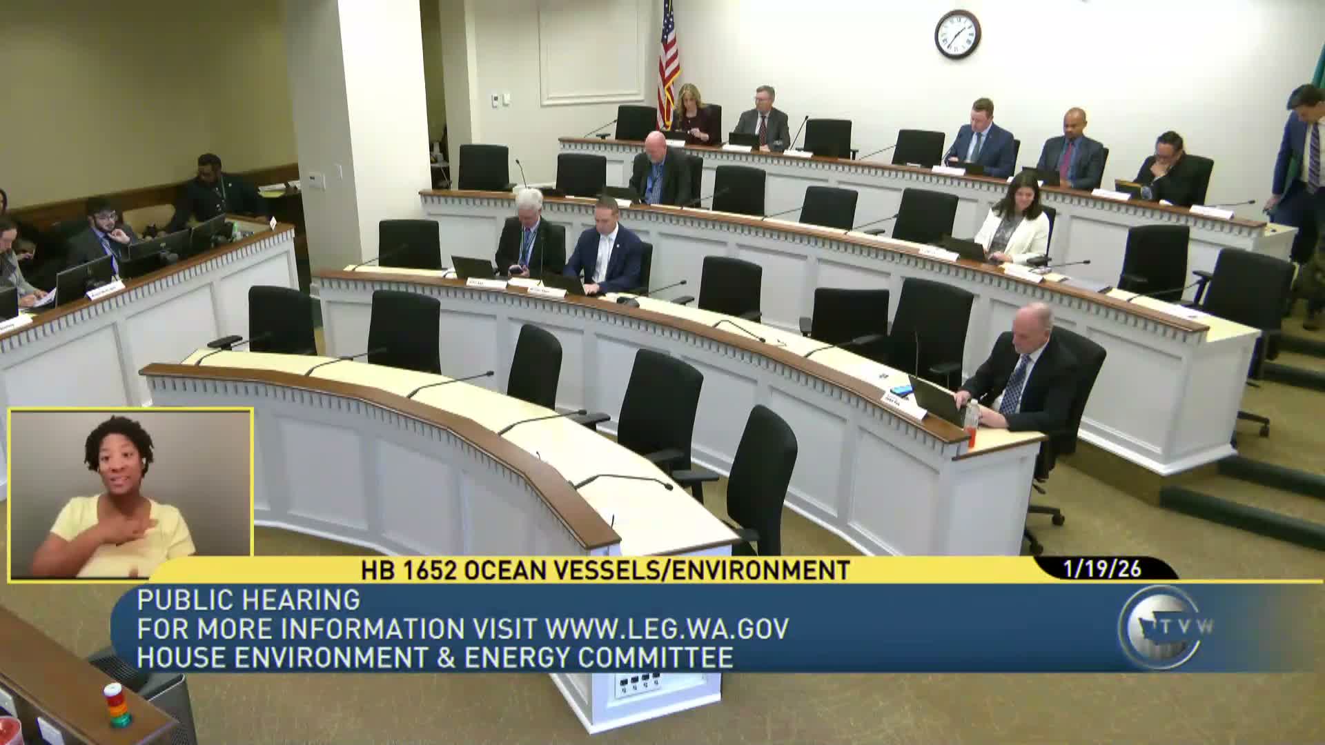 Committee debates low-sulfur maritime fuel standard as ports and environmental groups clash