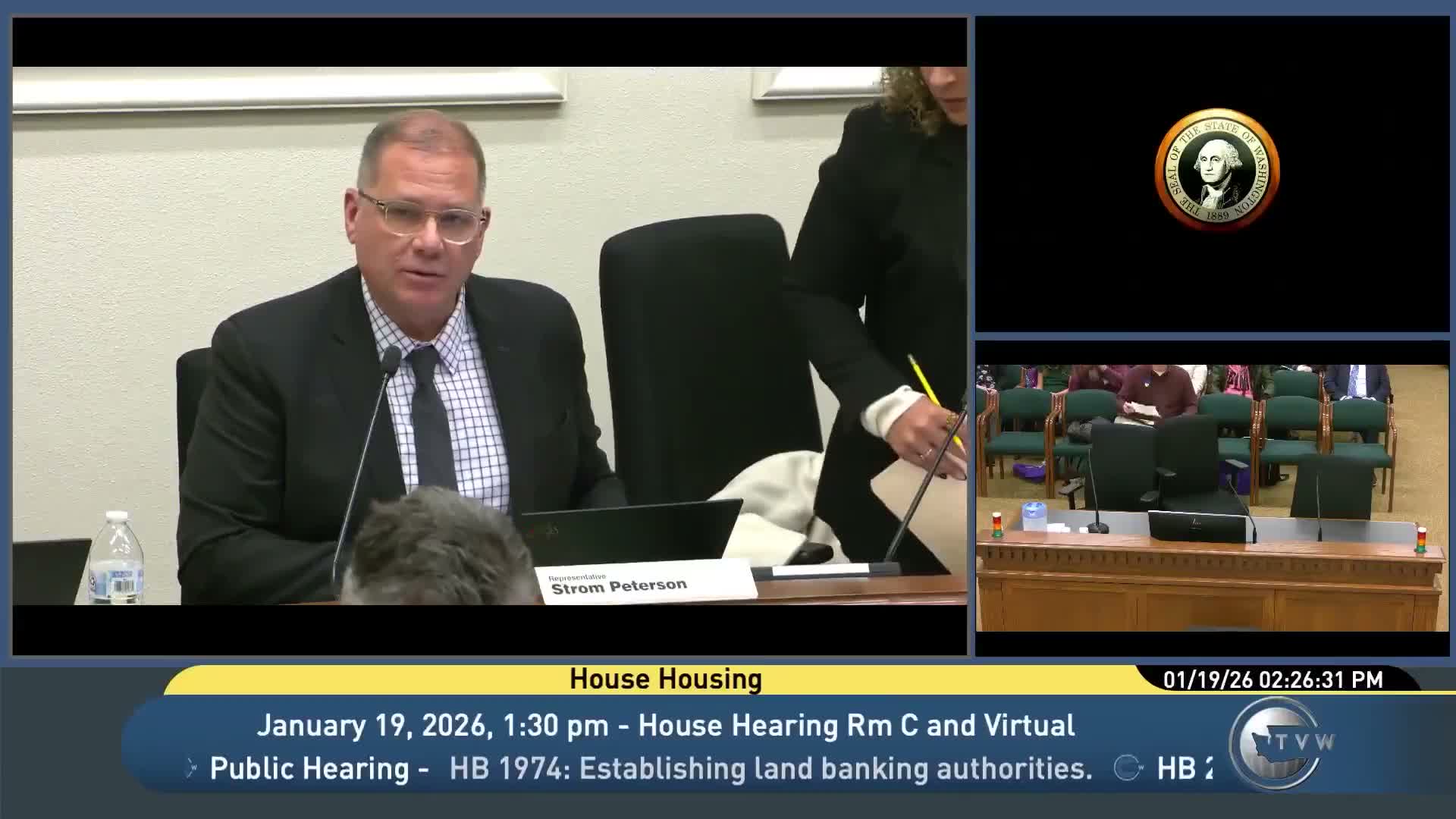 Committee hears bill to authorize land banks to advance affordable housing