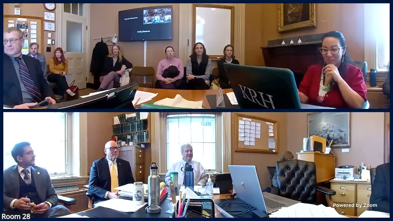 Senate Education advances draft of S.161 to let Vermont recognize scholarship organizations for a new federal education tax credit