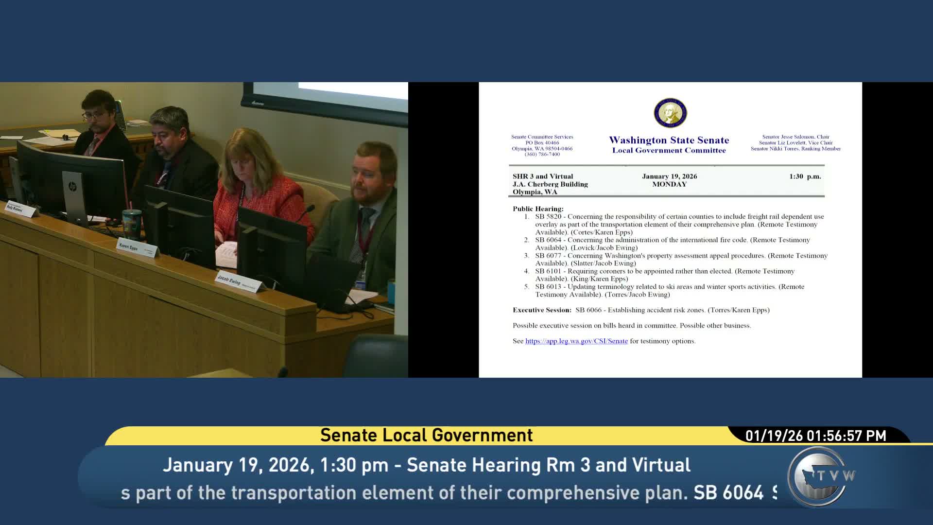 Clark County freight-rail overlay repeal draws competing economic and environmental arguments