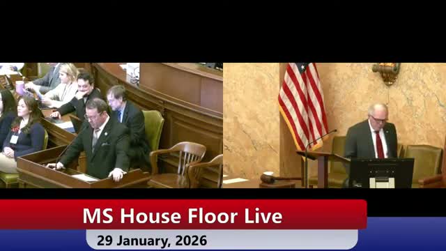 Mississippi House concurs with Senate amendment to HDR 21 and advances another bill under suspended rules