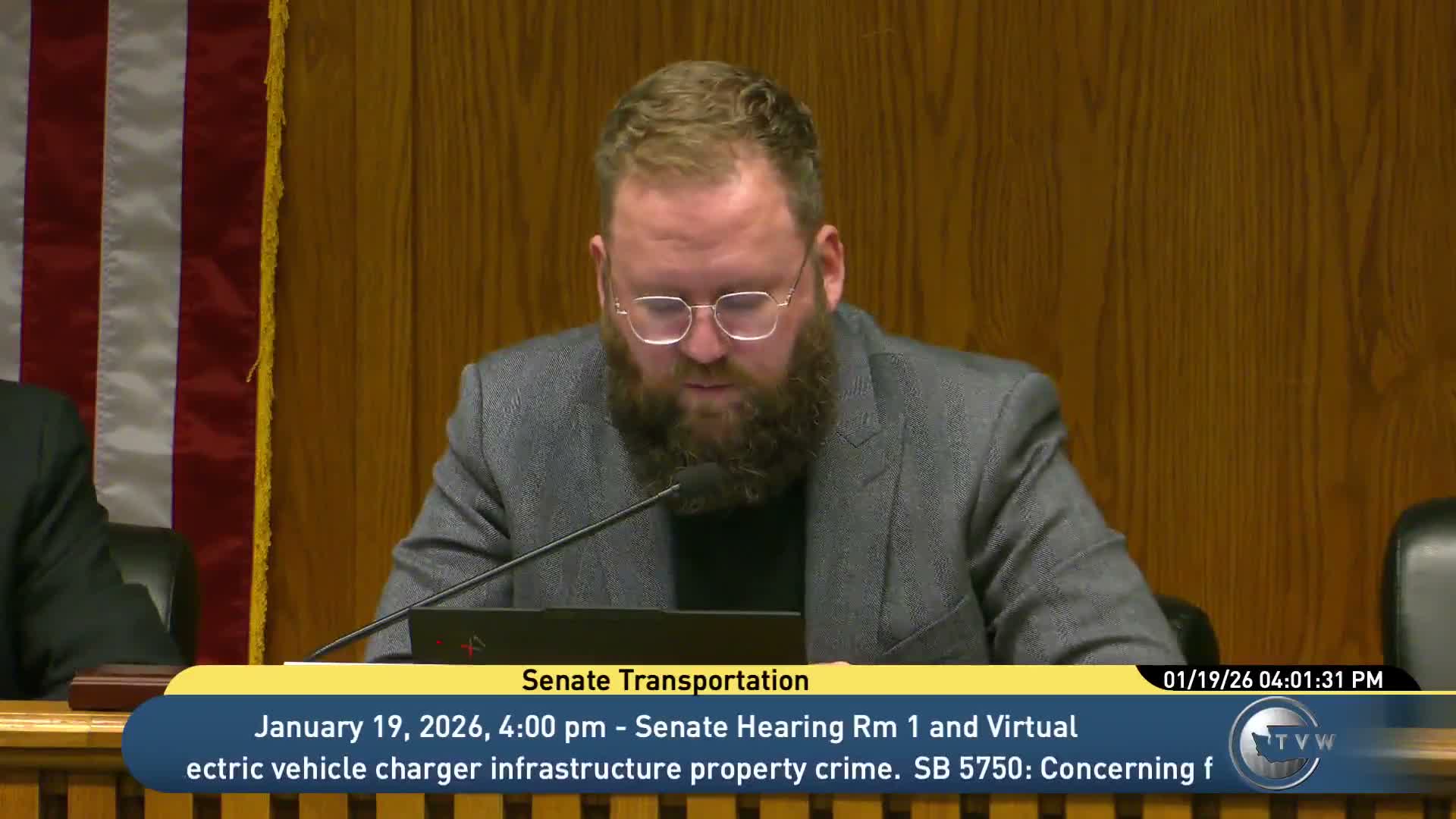 Senate committee hears bill to require WSDOT to notify utilities before fish‑barrier work, seek federal funds for relocations