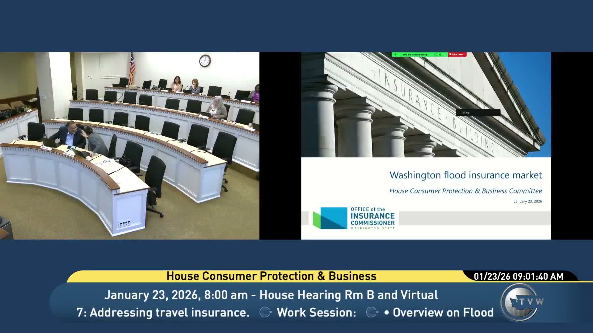 OIC Briefs Committee on Flood Insurance: Private Market Growing, NFIP Still Important