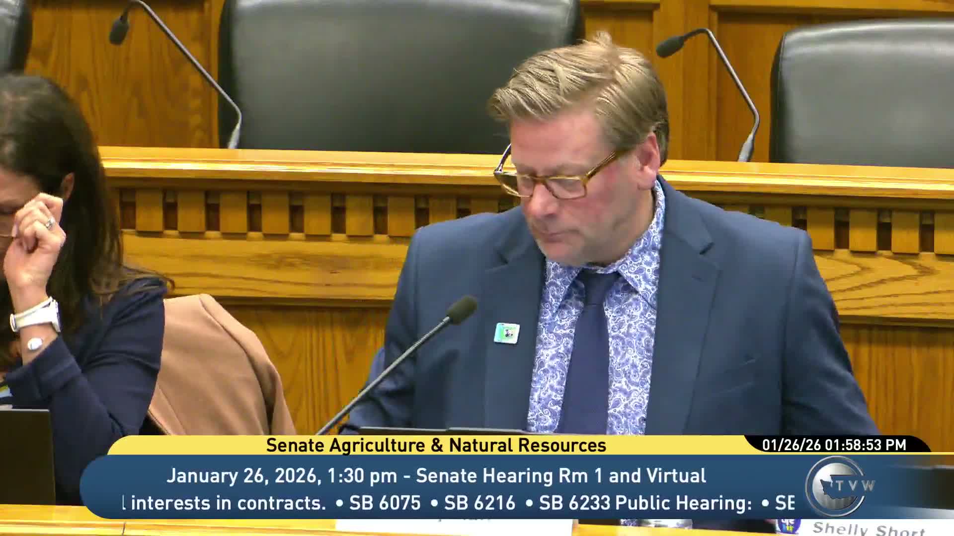 Committee considers raising penalties for trafficking covered species, directing funds to UW forensic center