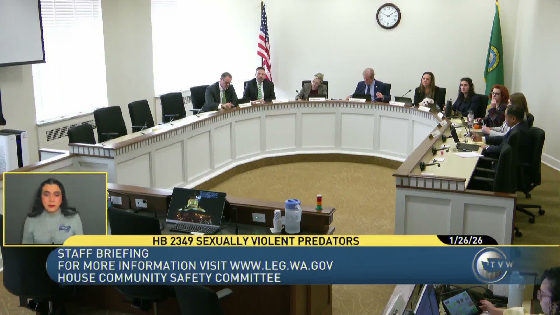 Committee considers bill to expand notice when sexually violent predators are released