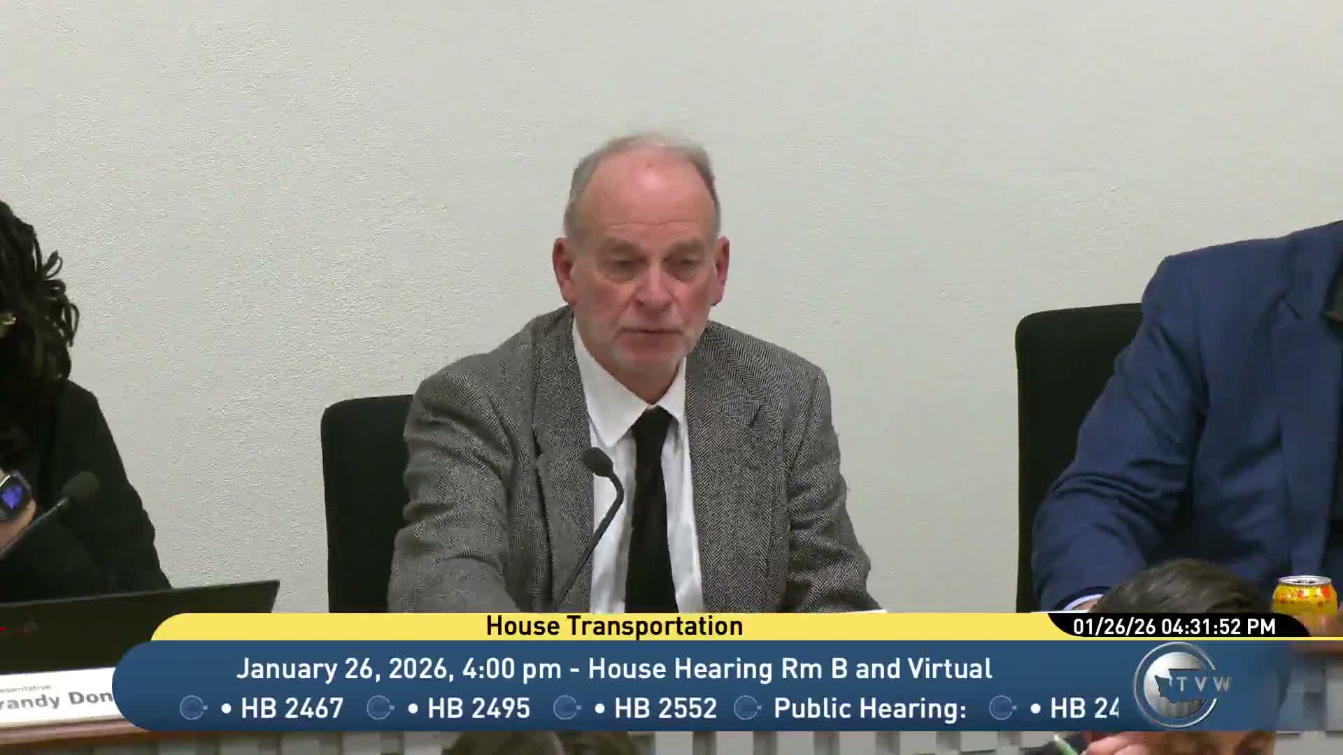 Panel debates bill to let WSDOT and Sound Transit use multiple award task order contracts