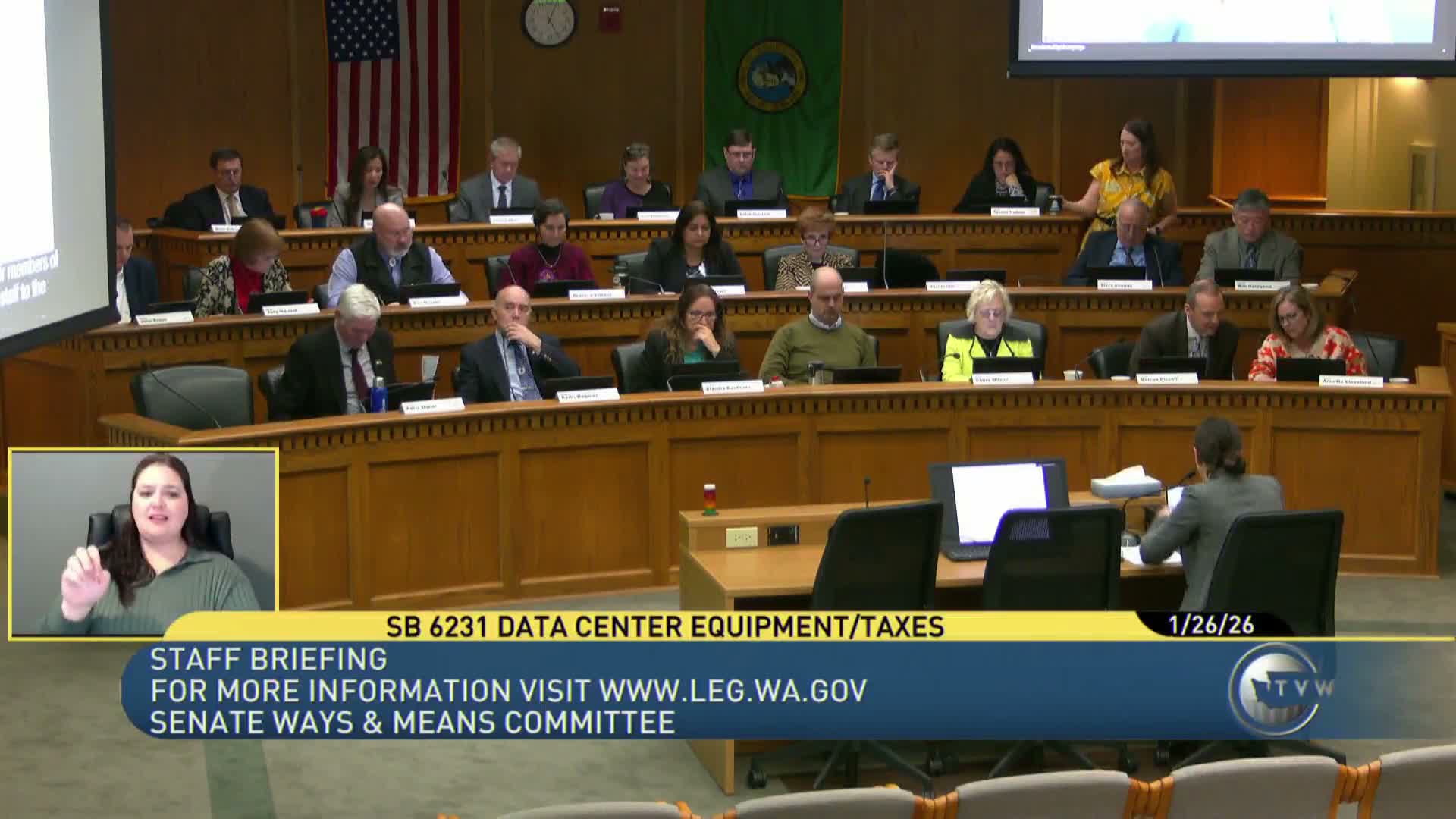 Panel divides over ending data center tax breaks as revenue-raising measure