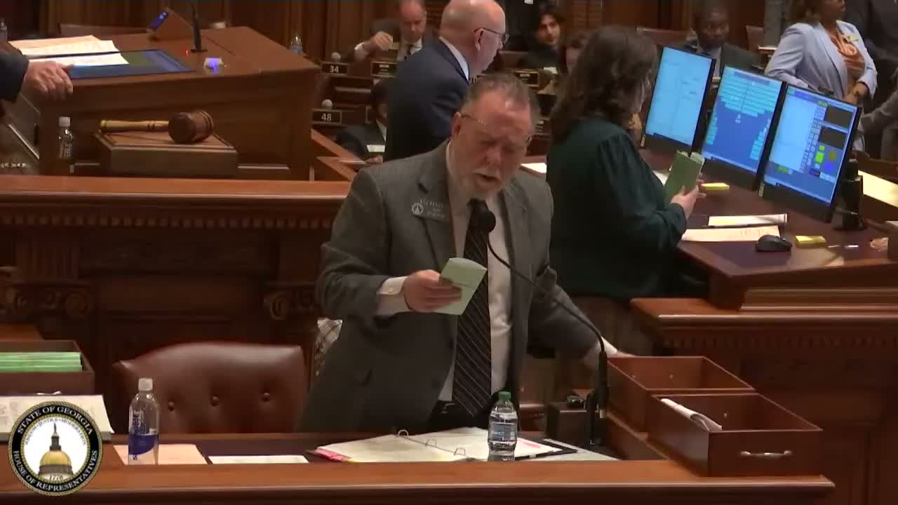 Georgia House adopts resolution to amend regional water-planning councils