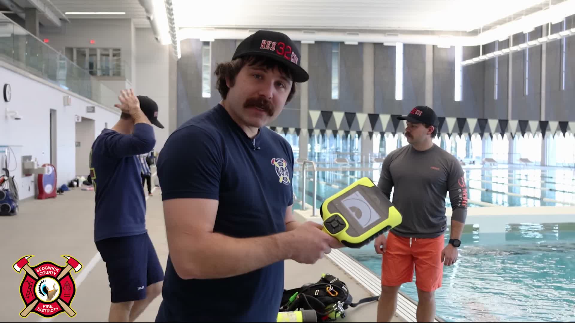 Rescue team demonstrates AquaEye sonar; plans second unit for southern station