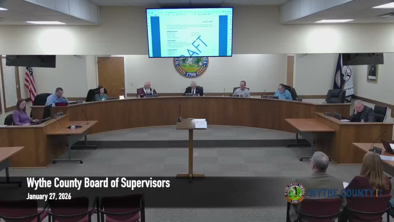 Wythe County accepts 2025 audit, auditor flags reconciliation and control gaps