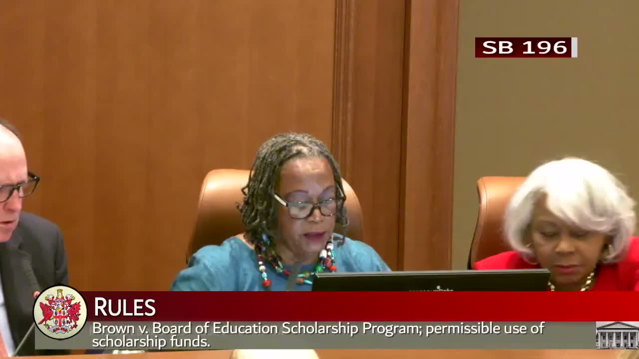 Senate Rules Committee strikes, refers and tables multiple items; ceremonial portrait resolution adopted