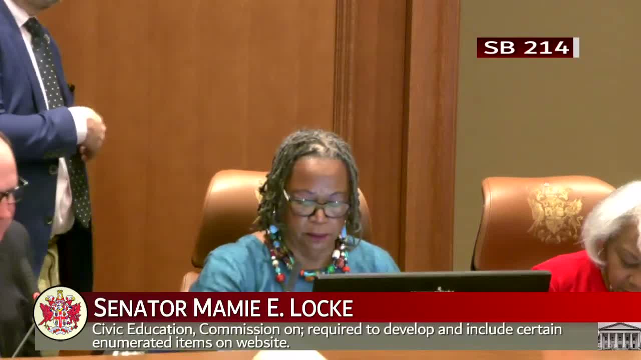 Committee approves bill allowing civic-education commission to fund a public website