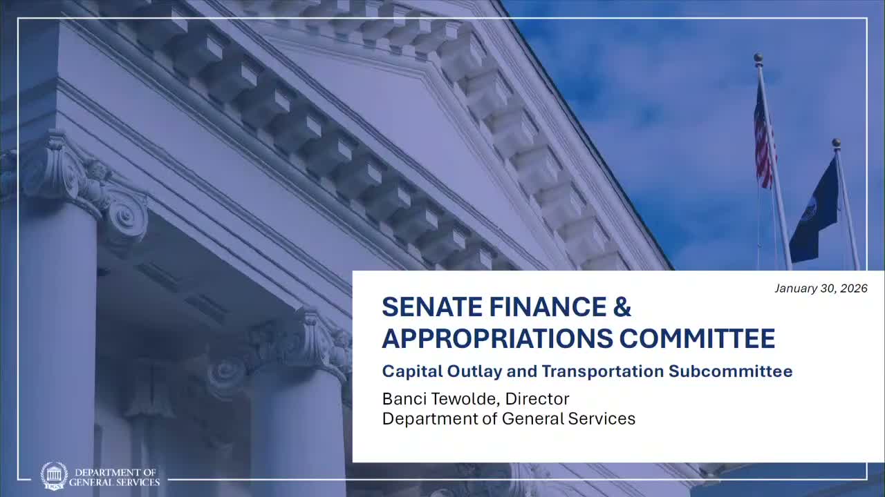 DGS updates senators on Capitol Square projects, Central State demolition and property sales