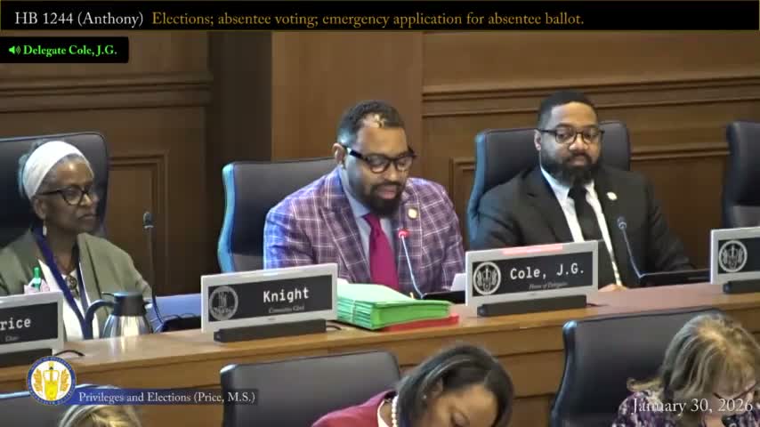 House Privileges and Elections subcommittee advances several voting bills, including scanner mandate with limited hand‑count exceptions