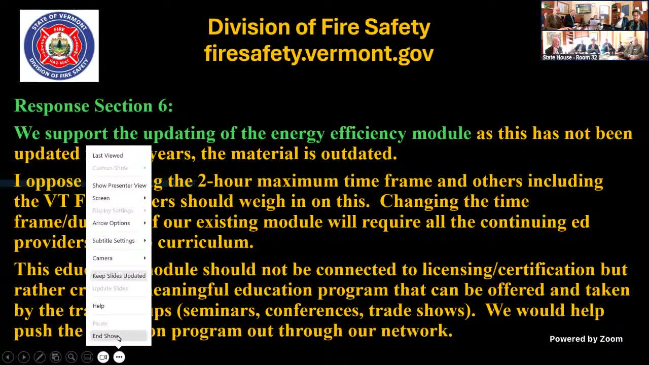 Committee previews bills and floats wider task force on Vermont’s future power supply