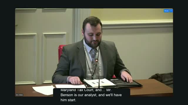 Analysts cite rising appeals and IT transition in Maryland Tax Court budget review