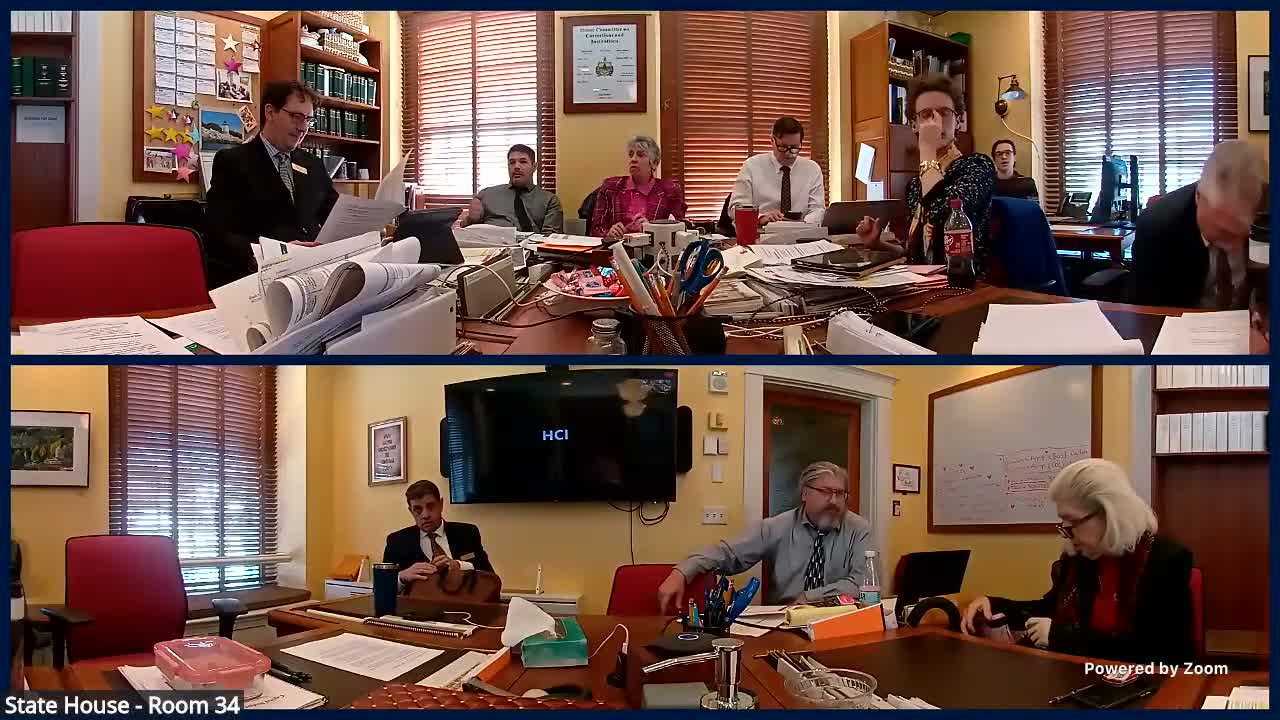 Committee notes House Judiciary straw vote on H 540, asks to schedule Tuesday vote