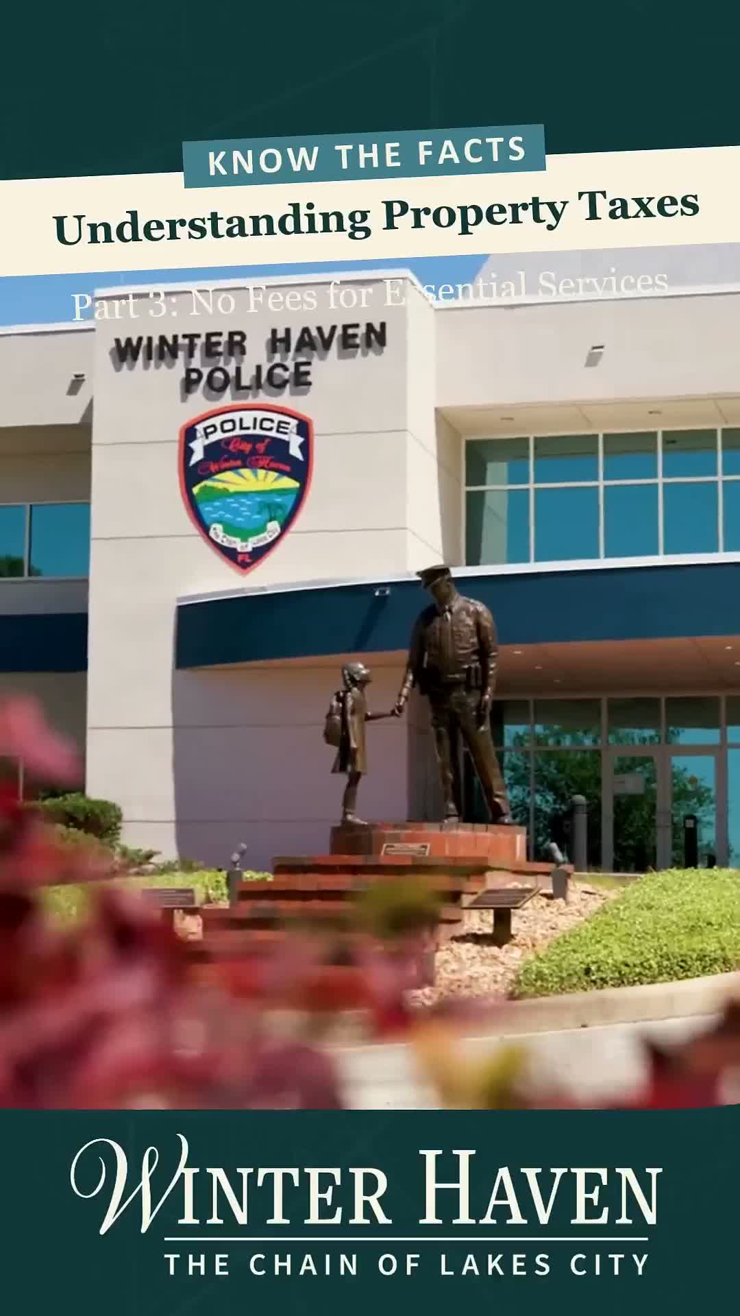 Resident questions invoices or fees for police and fire responses, cites property-tax funding