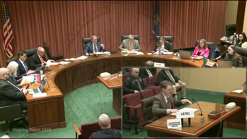 Committee hears annual DMV/State Patrol update bill to align Nebraska rules with federal standards