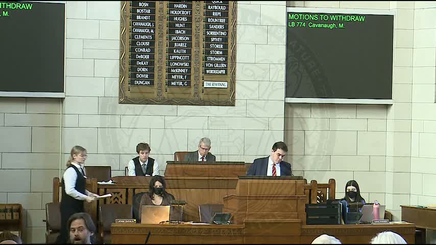 Sen. Kavanaugh withdraws two rural-health bills after administration concerns; reads Amanda Gorman poems and criticizes ICE