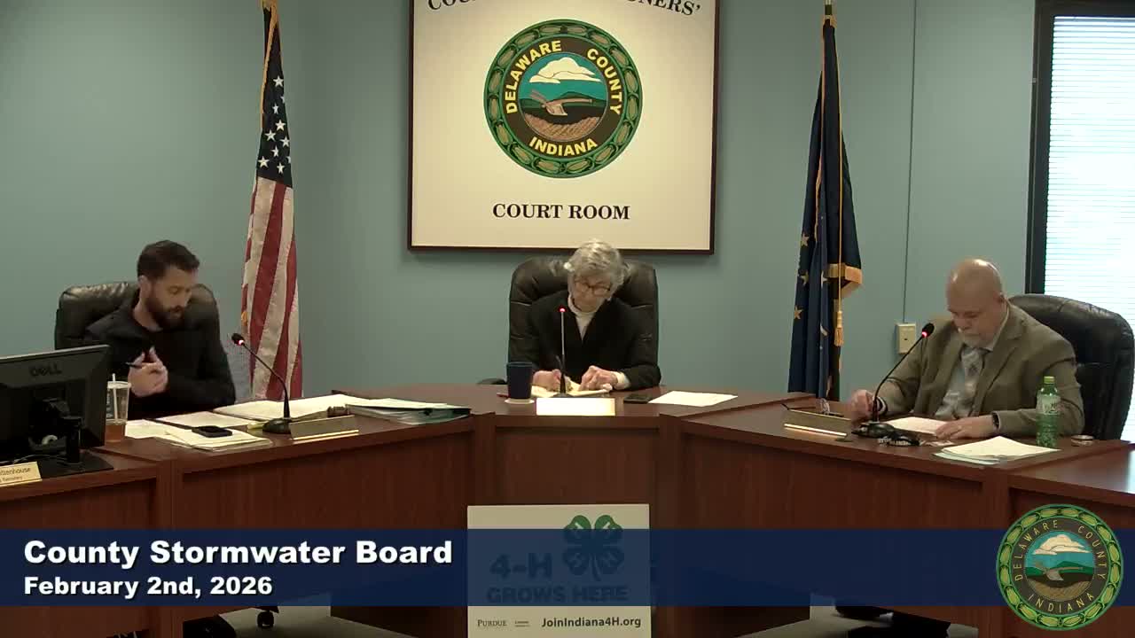 Stormwater board hears updates on Stoney Creek, Ken Drive, log jams and DeSoto culverts