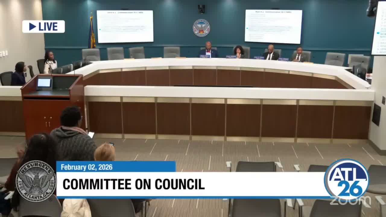 Committee approves Latonya Gates for Atlanta Commission on Women