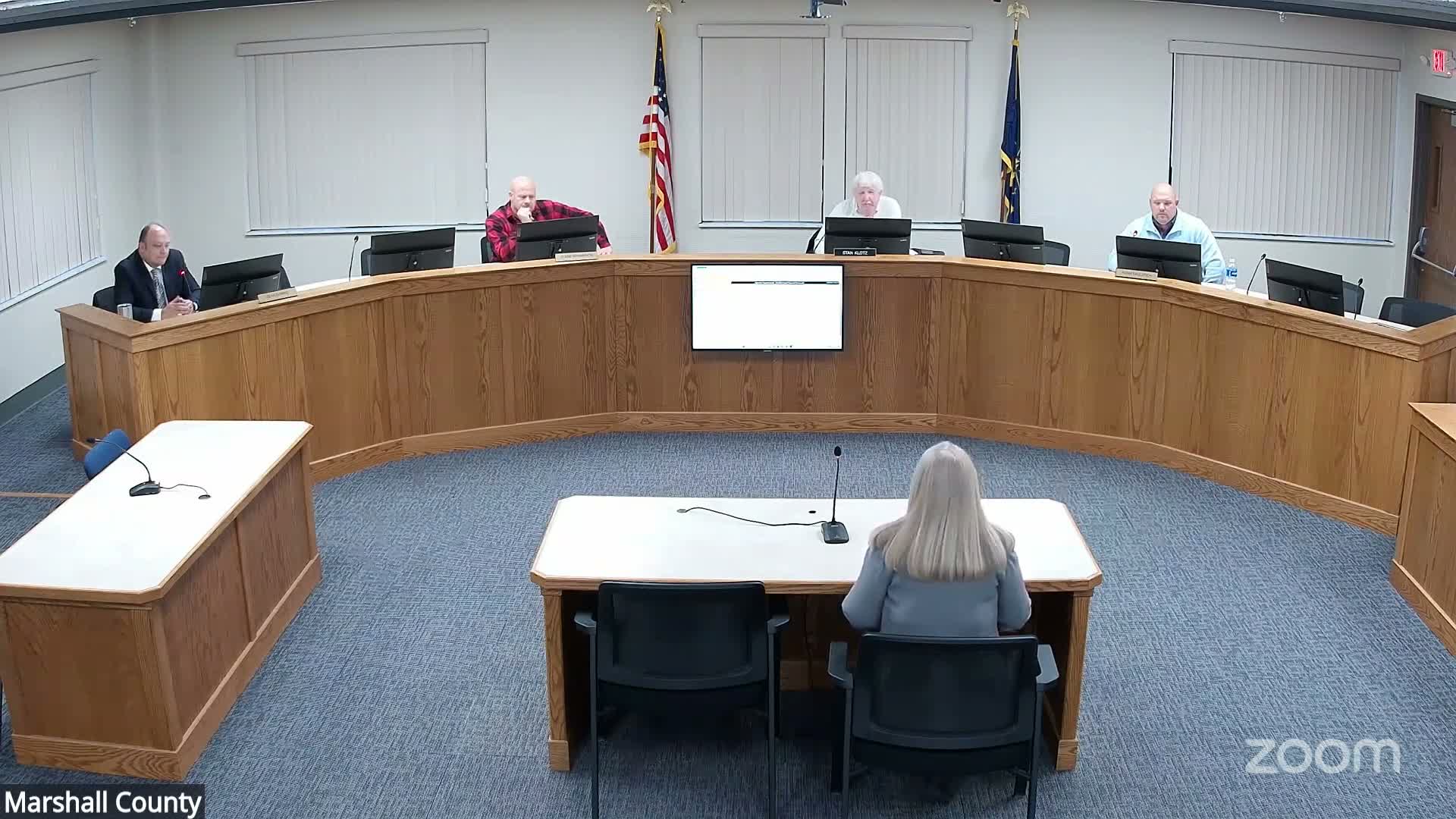 Marshall County commissioners approve permits, contracts and grant allocations