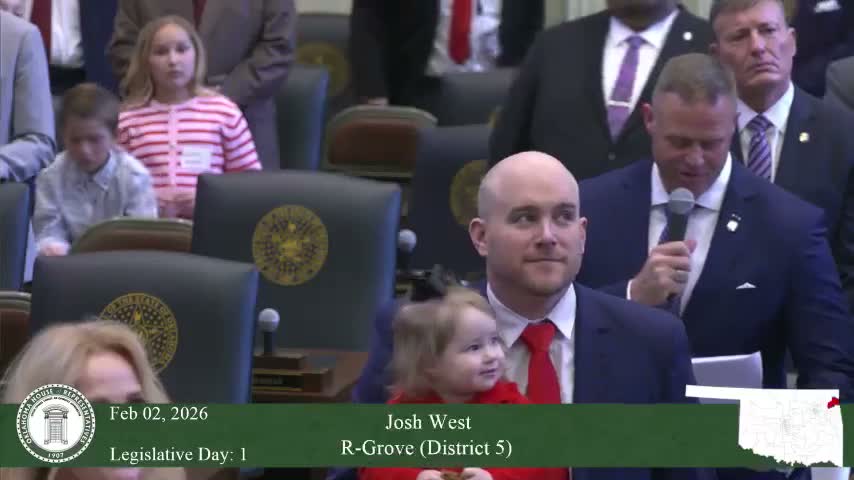 Oklahoma House seats newly elected members, adopts mileage report and approves $2,000 per-member office allowance