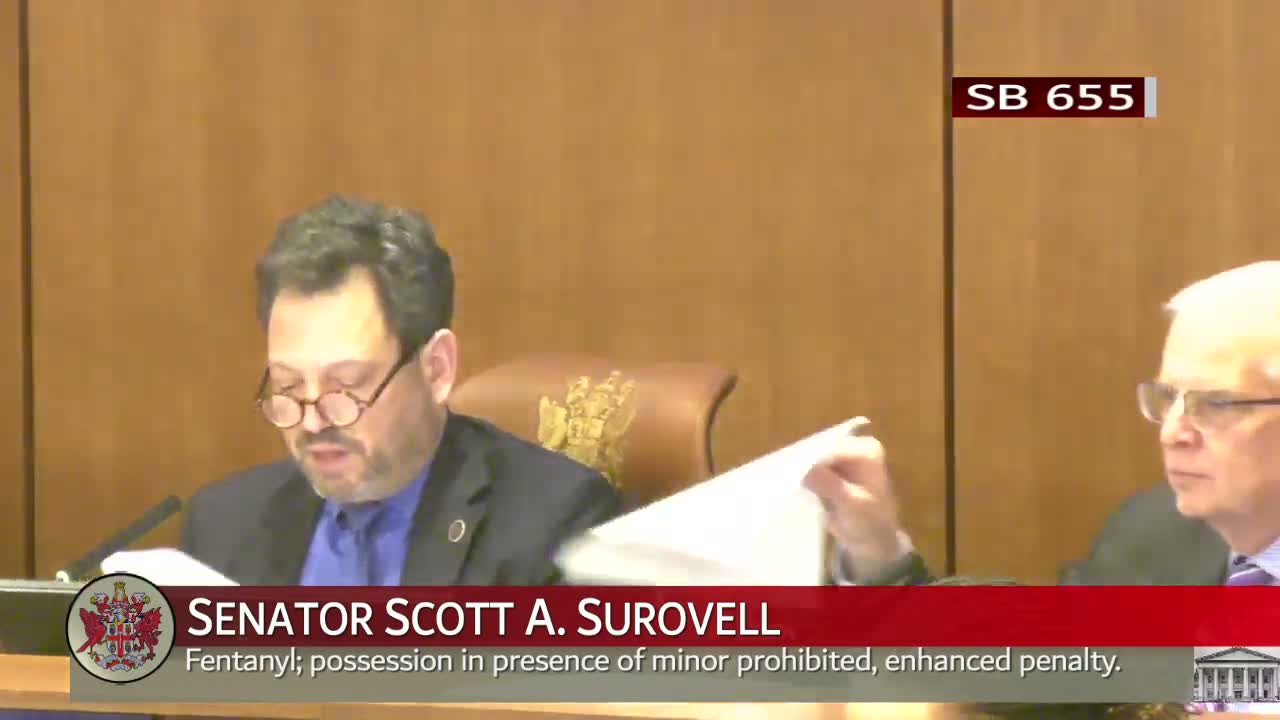 Judiciary committee grills prosecutors and backers on fentanyl bill; measure passed by indefinitely