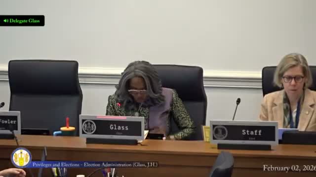 Substitute for HB235 would let localities pilot "super precincts" and vote centers; Chesterfield outlines savings