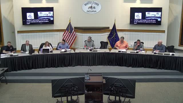 Whitestown Redevelopment Commission approves claims, schedules developer update