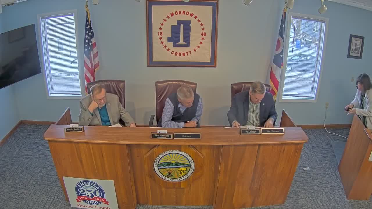 Morrow County opens public hearing on comprehensive land use plan; officials, residents praise community input