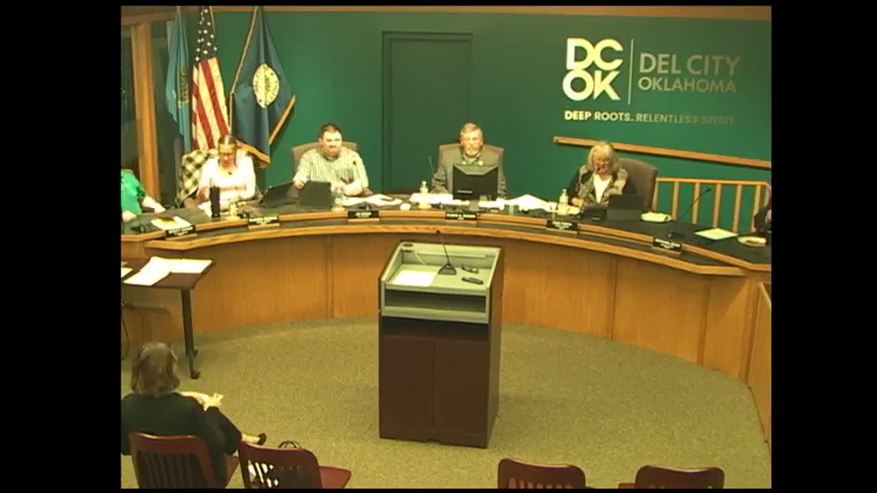 Del City authorizes trust and mayor to finalize documents after closed sessions on economic development and property