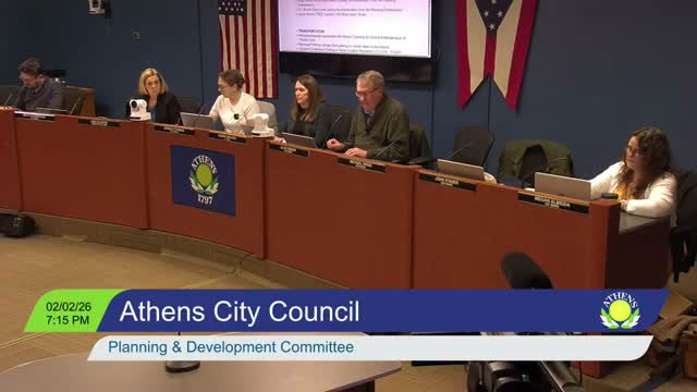 Council committees address TREX liquor-permit transfer to Thai restaurant; carryout transfer to bicycle shop noted