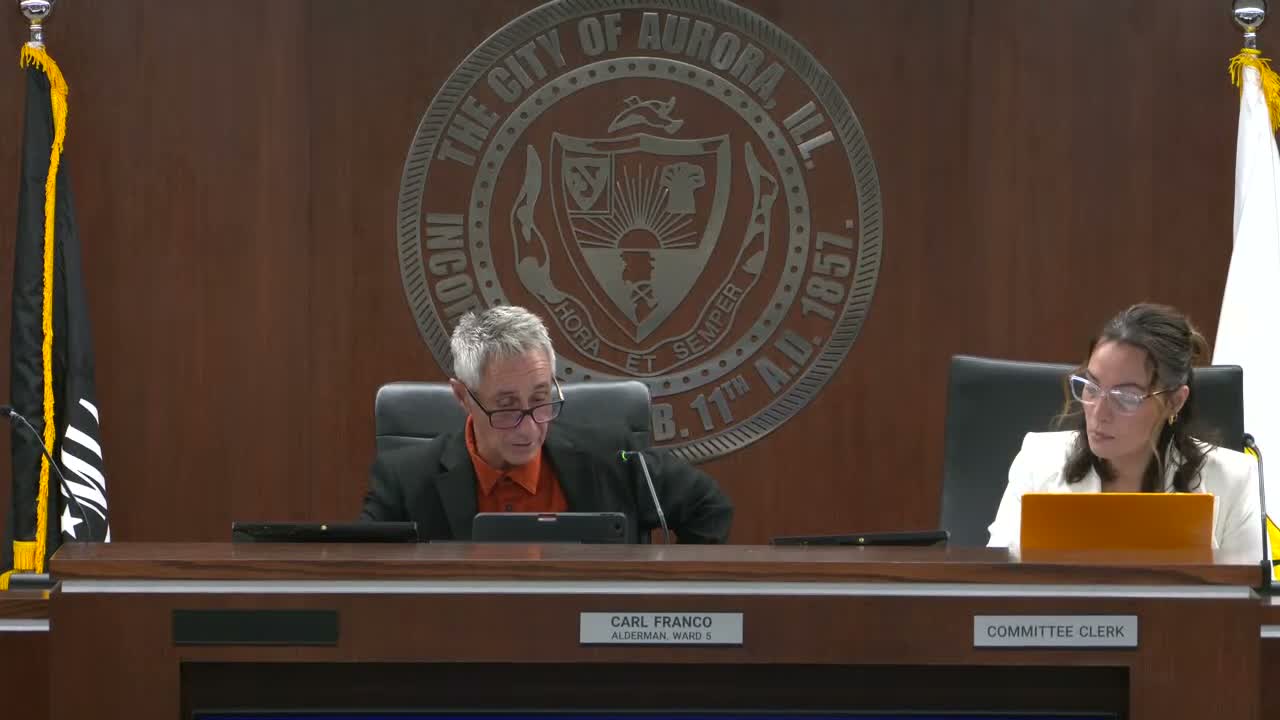 Aurora committee approves payment and new IGA for Orchard Road repairs, advances sound wall plan