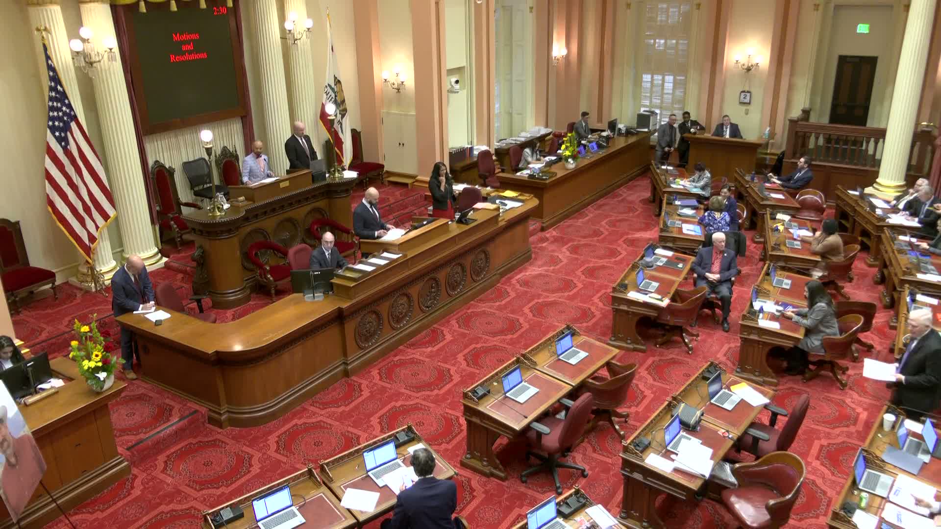 Senate Advances Budget Committee Bills After Contentious Procedural Vote