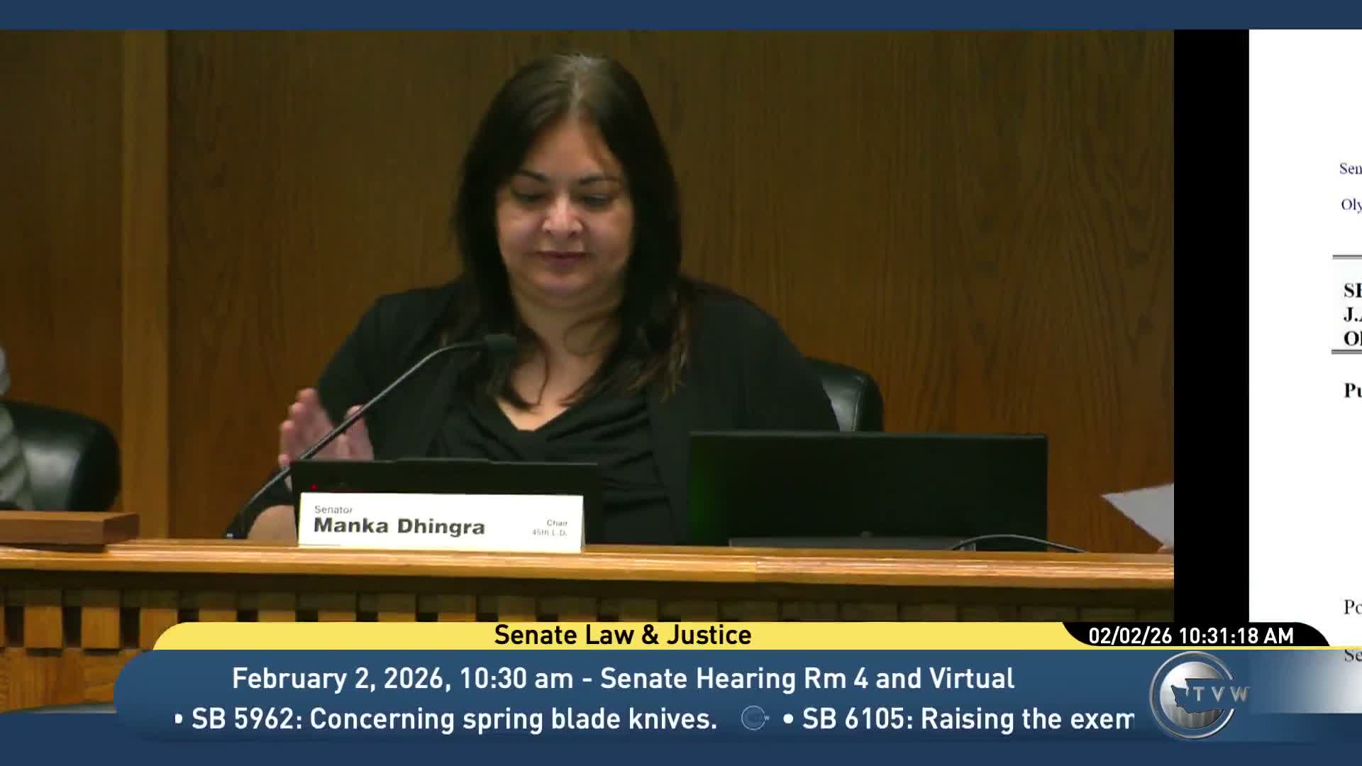 Committee hears bill to remove spring blade knives from 'dangerous weapons' list