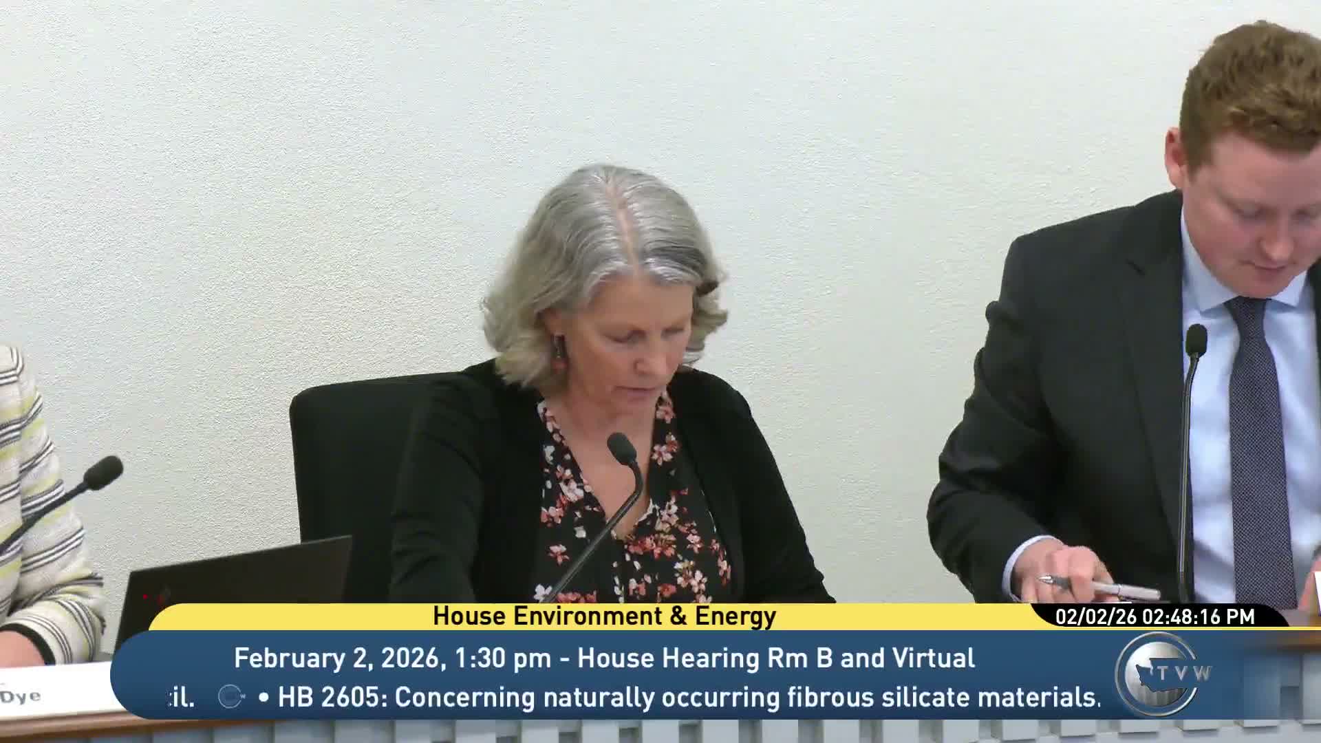 Committee advances several bills, including paint stewardship, tug escort standards and microfiber bill deferred